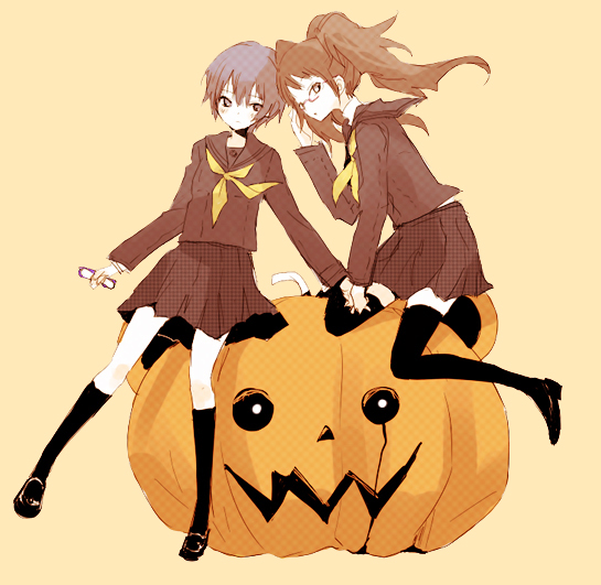 shirogane naoto and kujikawa rise (persona and 1 more) drawn by chiku