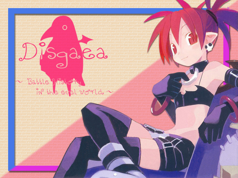 etna and prinny (disgaea and 1 more) drawn by harada_takehito
