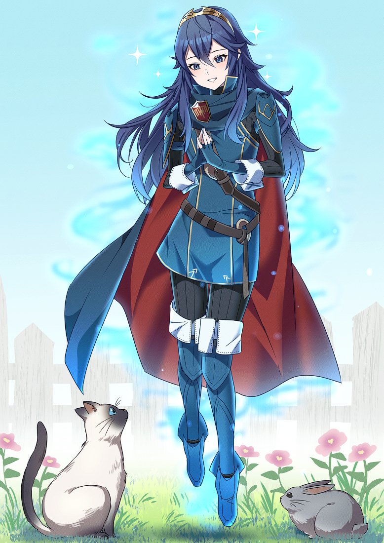 lucina (fire emblem and 2 more) drawn by ameno_(a_meno0)