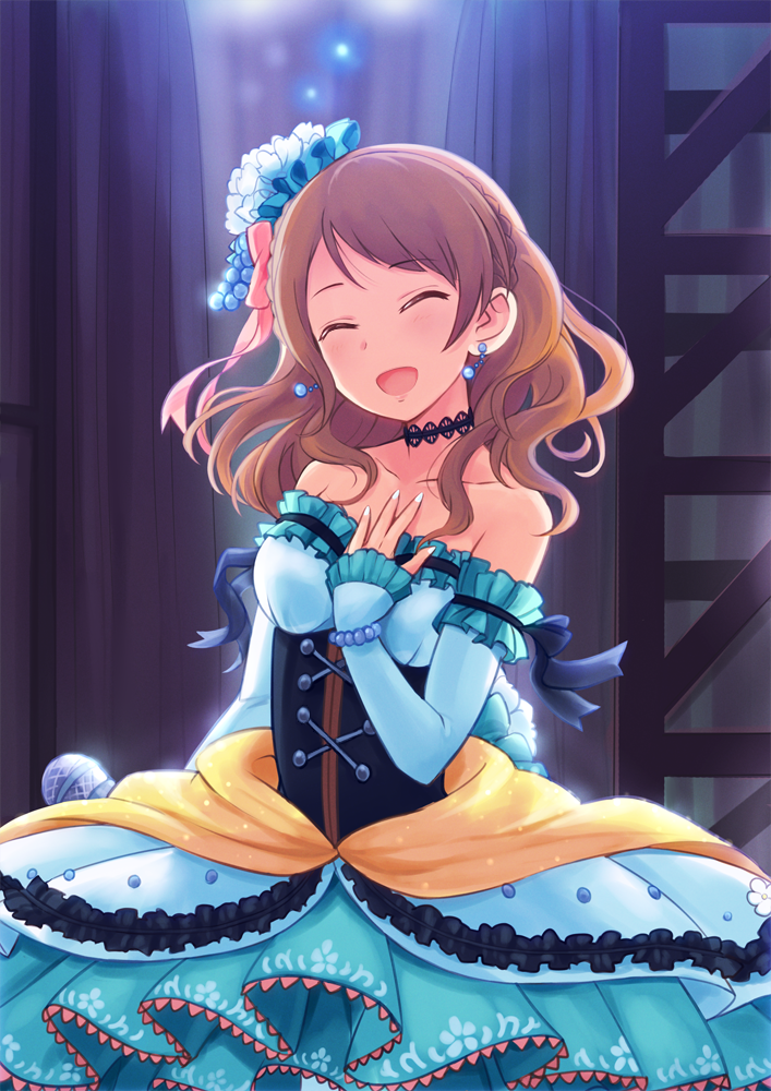 hojo karen (idolmaster and 2 more) drawn by monza