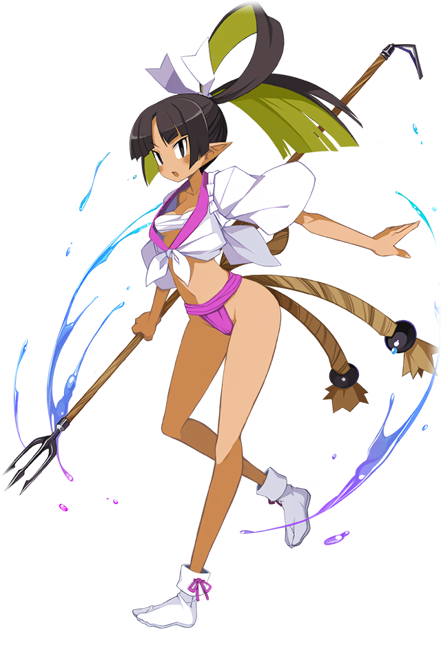 kunoichi (disgaea and 1 more) drawn by harada_takehito