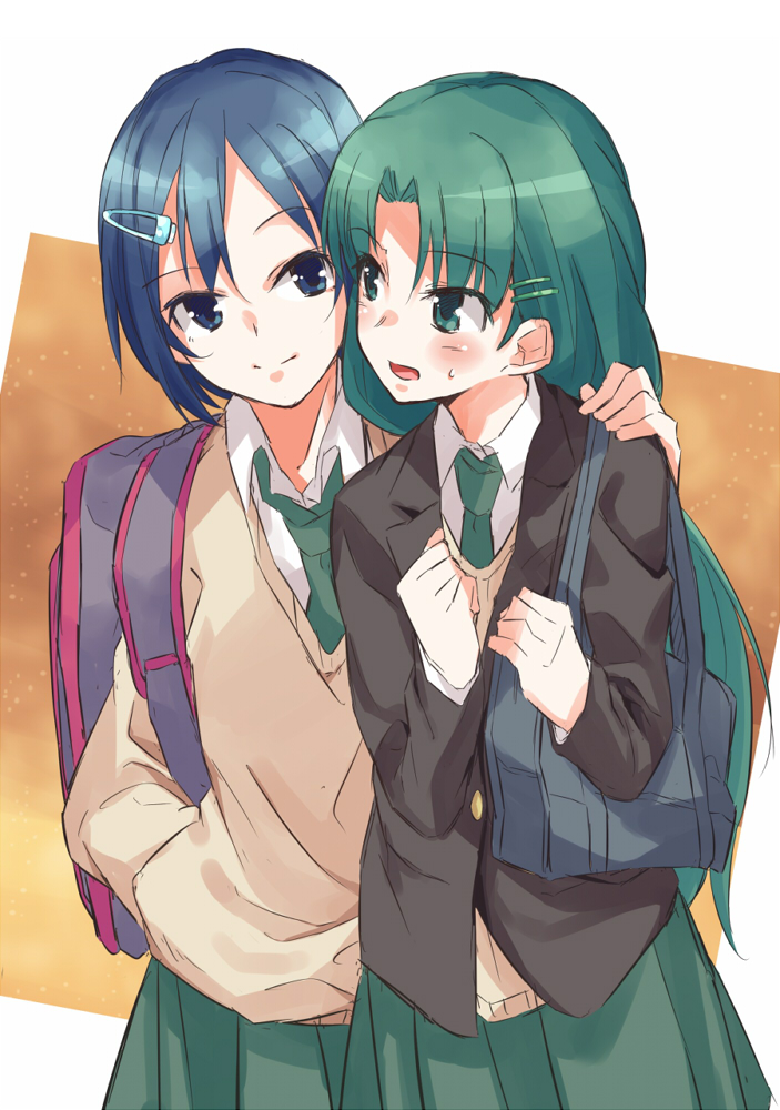 tsukubae tomoe and tsukubae shizuka (taishou yakyuu musume) drawn by ponekusan