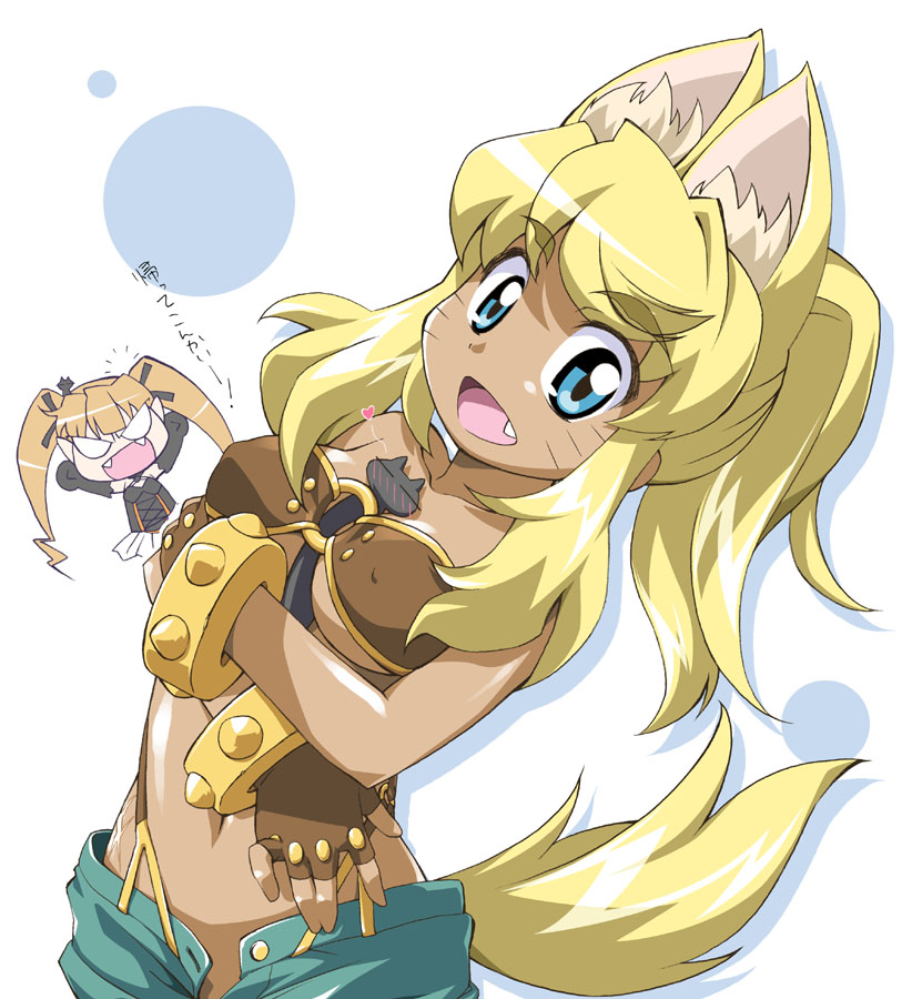 liru and pachira (renkin san-kyuu magical pokaan) drawn by hiro_hiroki