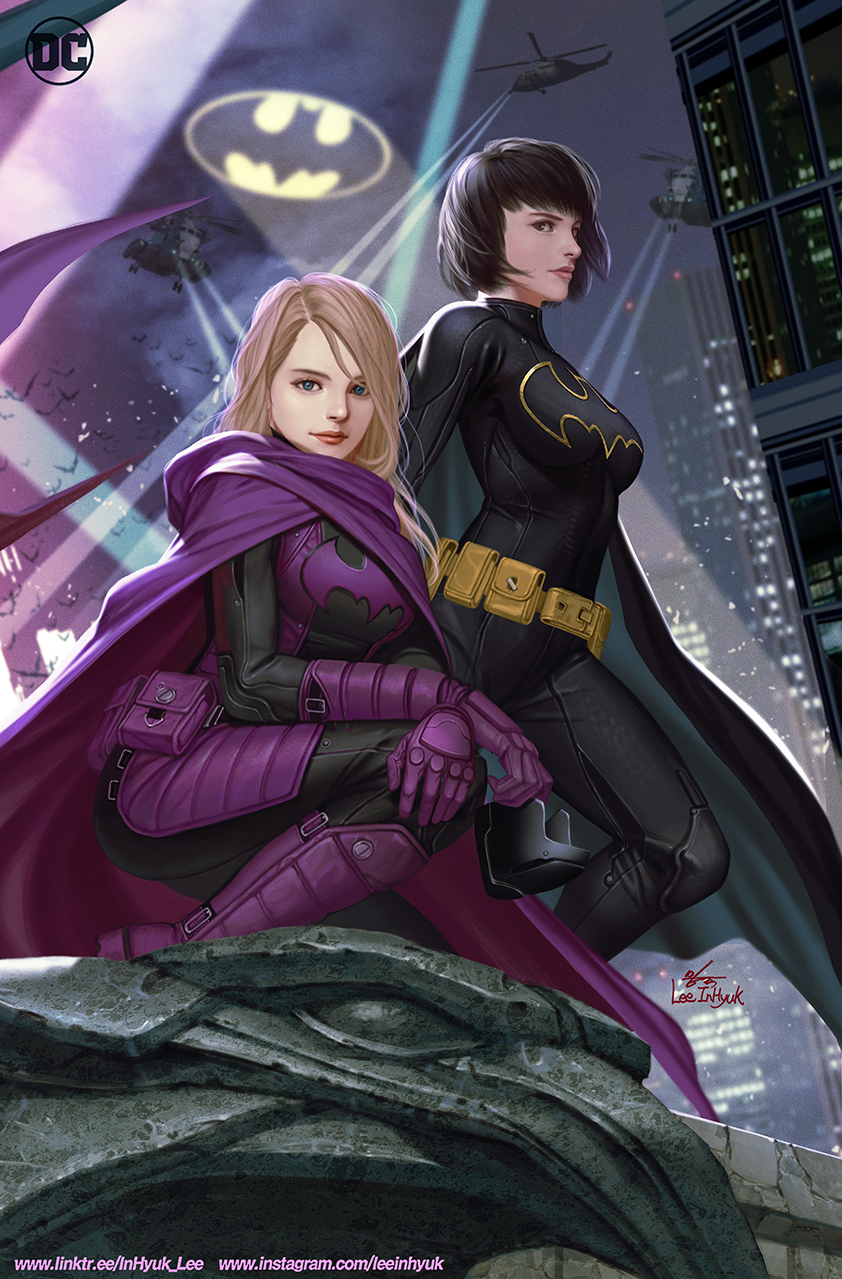 batgirl, cassandra cain, and stephanie brown (dc comics and 1 more) drawn by in-hyuk_lee