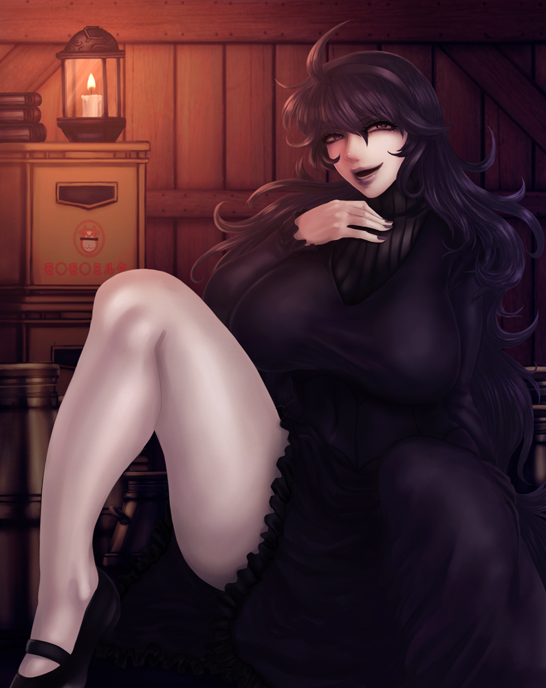 hex maniac (pokemon and 1 more) drawn by okai
