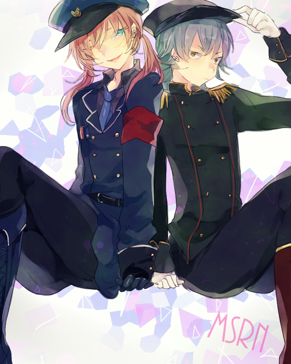 kirino ranmaru and kariya masaki (inazuma eleven and 1 more) drawn by shirota69