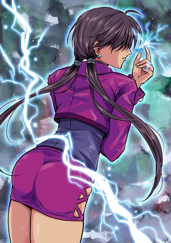 shermie and orochi shermie (the king of fighters) drawn by kagehi_no_loo