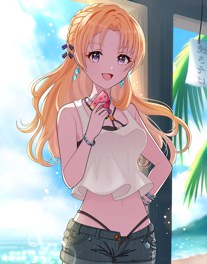 kiryu tsukasa (idolmaster and 1 more) drawn by ich.