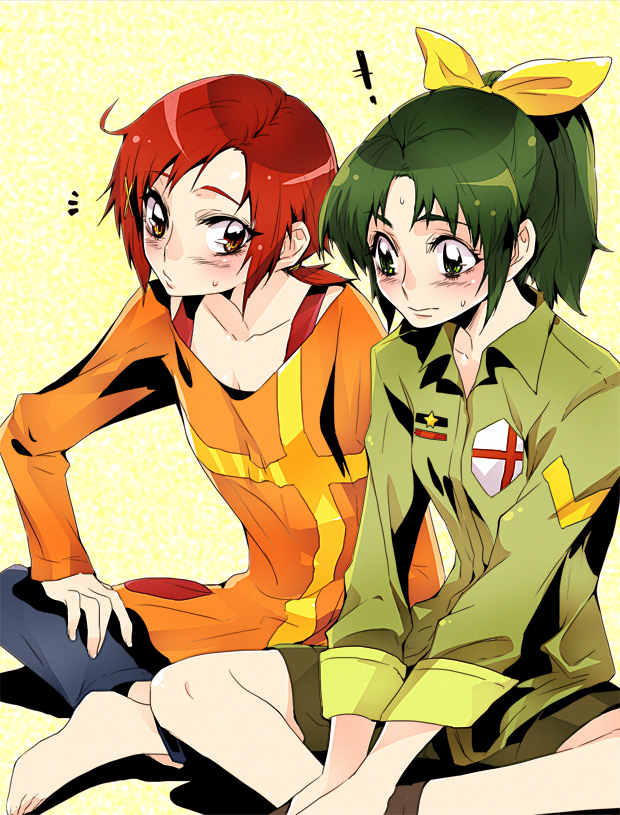 midorikawa nao and hino akane (precure and 1 more) drawn by tima
