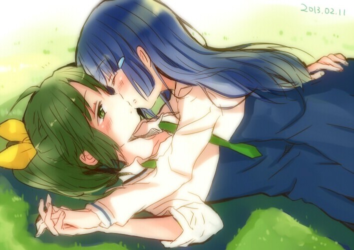 midorikawa nao and aoki reika (precure and 1 more) drawn by hagino_makoto