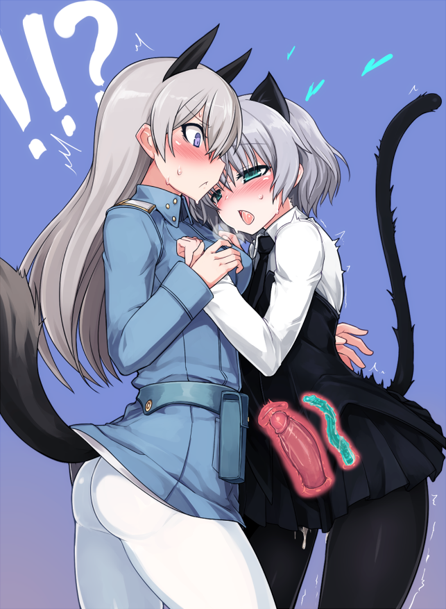 sanya v. litvyak and eila ilmatar juutilainen (world witches series and 1 more) drawn by null_(nyanpyoun)
