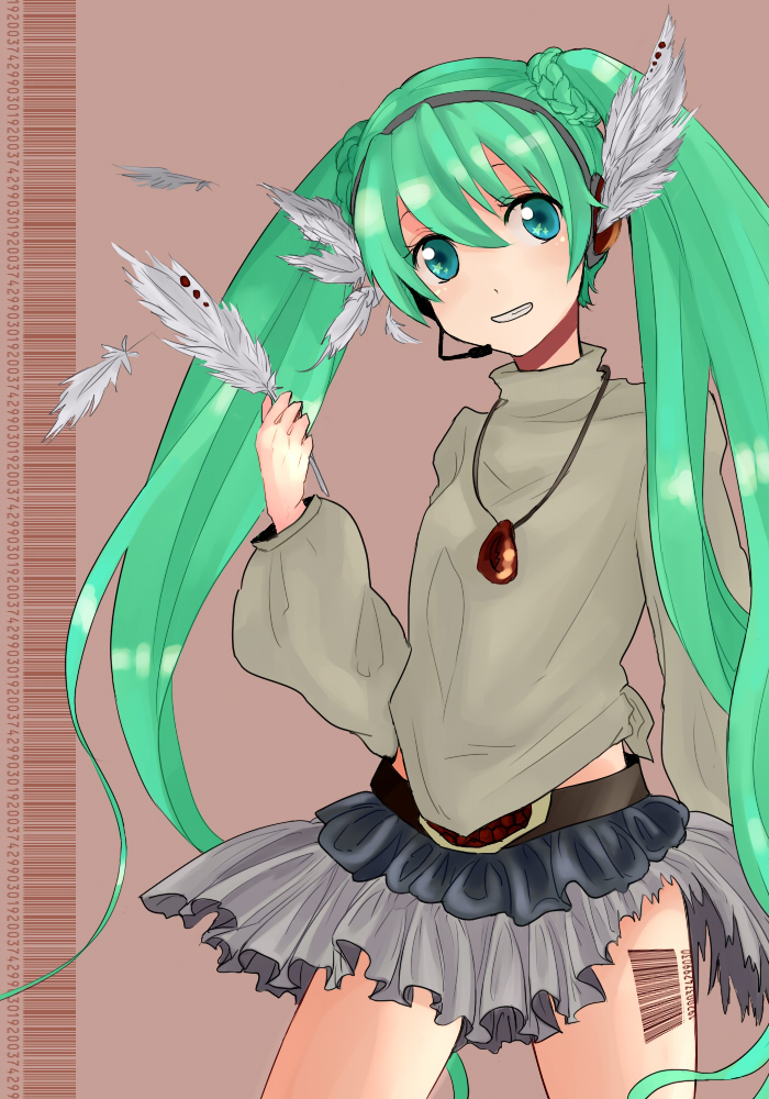 hatsune miku (vocaloid) drawn by r_m_t_s