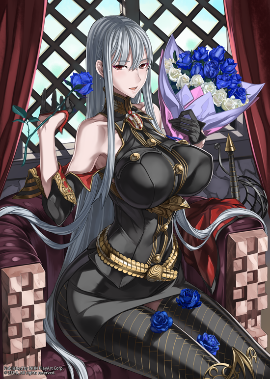 selvaria bles (senjou no valkyria and 1 more) drawn by honjou_raita
