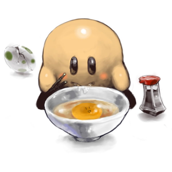 kirby and yoshi (mario and 3 more) drawn by koki_(ryoushikiha)