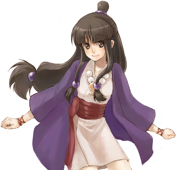 maya fey (ace attorney) drawn by yuuryuu_nagare