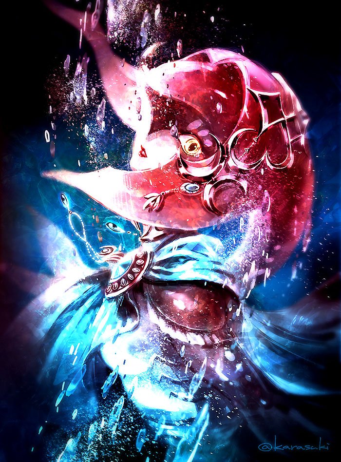 mipha (the legend of zelda and 1 more) drawn by tak_(karasuki)