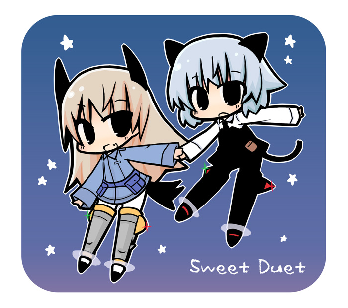 sanya v. litvyak and eila ilmatar juutilainen (world witches series and 1 more) drawn by luu