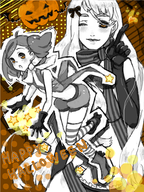 sheryl nome and ranka lee (macross and 1 more) drawn by kurage_(huwahuwaru_n)