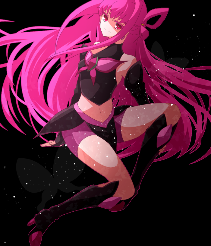 dark dream (precure and 1 more) drawn by ice_(aitsugai)
