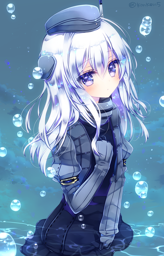 u-511 (kantai collection) drawn by konno_kengo