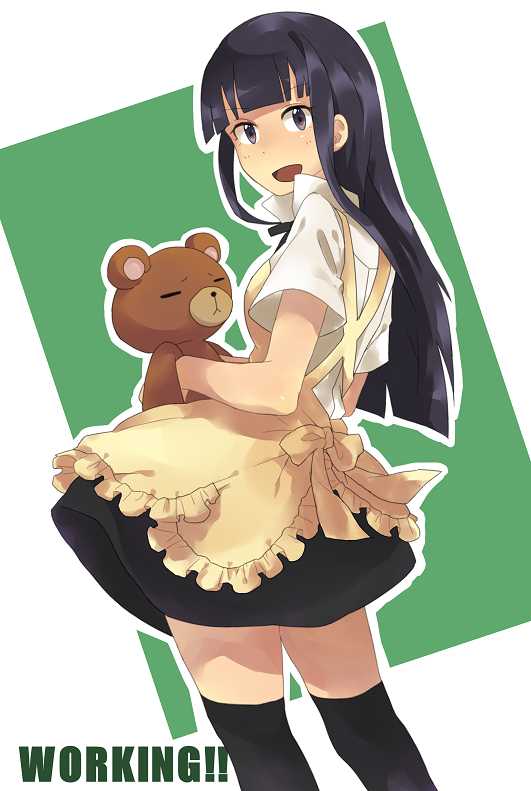 yamada aoi and daisy (working!!) drawn by mame_moyashi