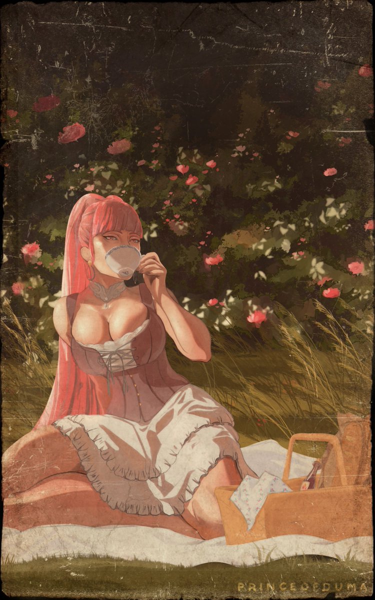 hilda valentine goneril (fire emblem and 1 more) drawn by princeofduma