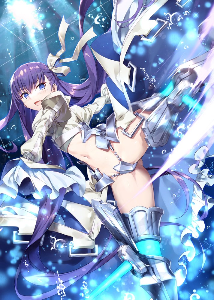 meltryllis (fate and 3 more) drawn by gabiran