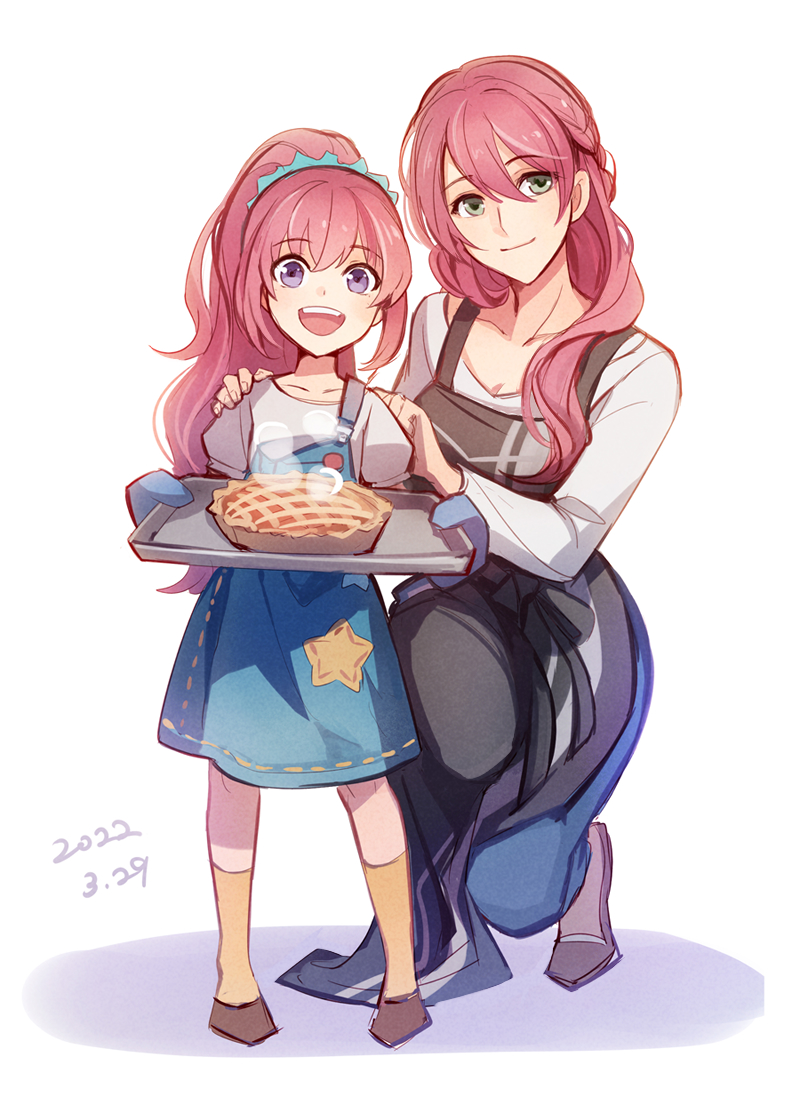 yume and paulette (eiyuu densetsu and 2 more) drawn by feng_you