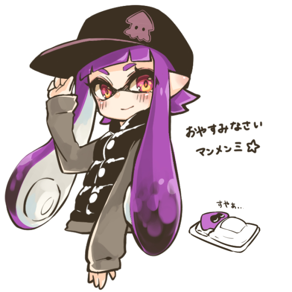 inkling player character and inkling girl (splatoon and 1 more) drawn by conomi-c5