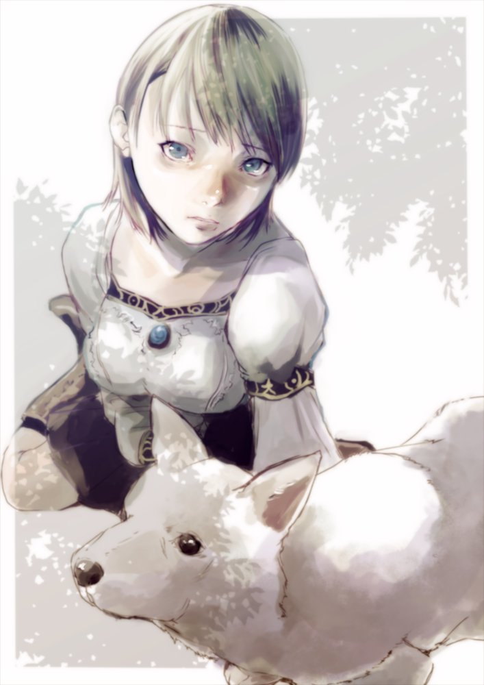 fiona belli and hewie (demento) drawn by gauss_<bokashi