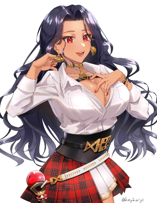 scarle yonaguni (nijisanji and 1 more) drawn by kaykaiyi
