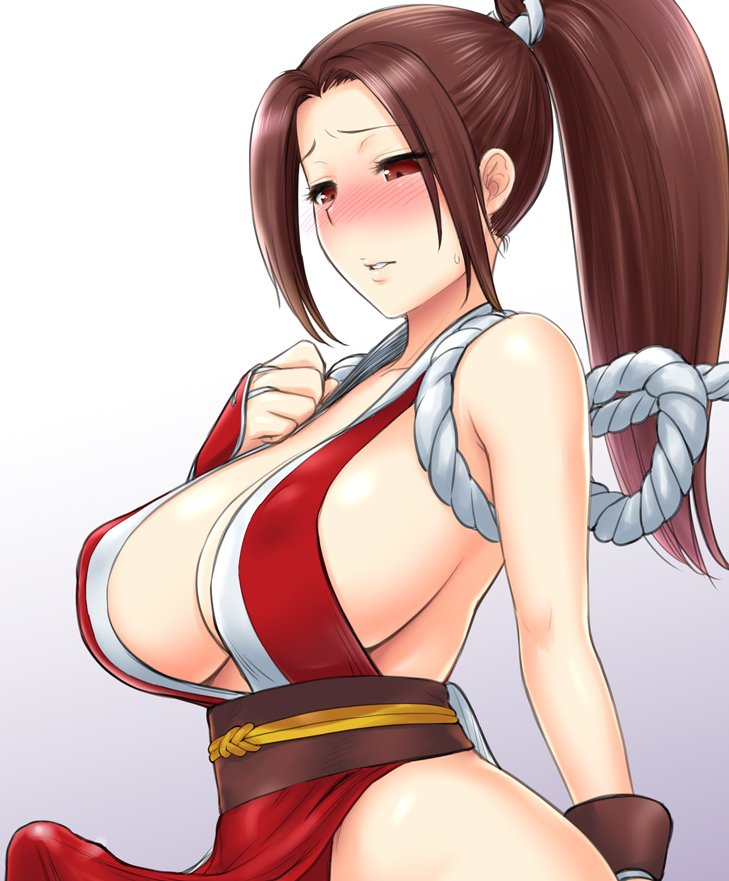 shiranui mai (the king of fighters and 1 more) drawn by st.germain-sal