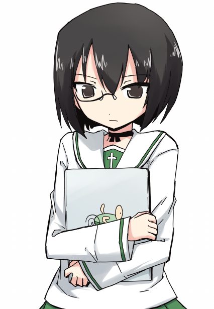 kawashima momo (girls und panzer) drawn by kakizaki_(chou_neji)