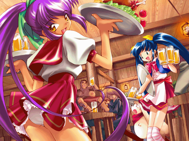 alisa, syarm, and panyon (kaerunyo panyon) drawn by karen_(artist)