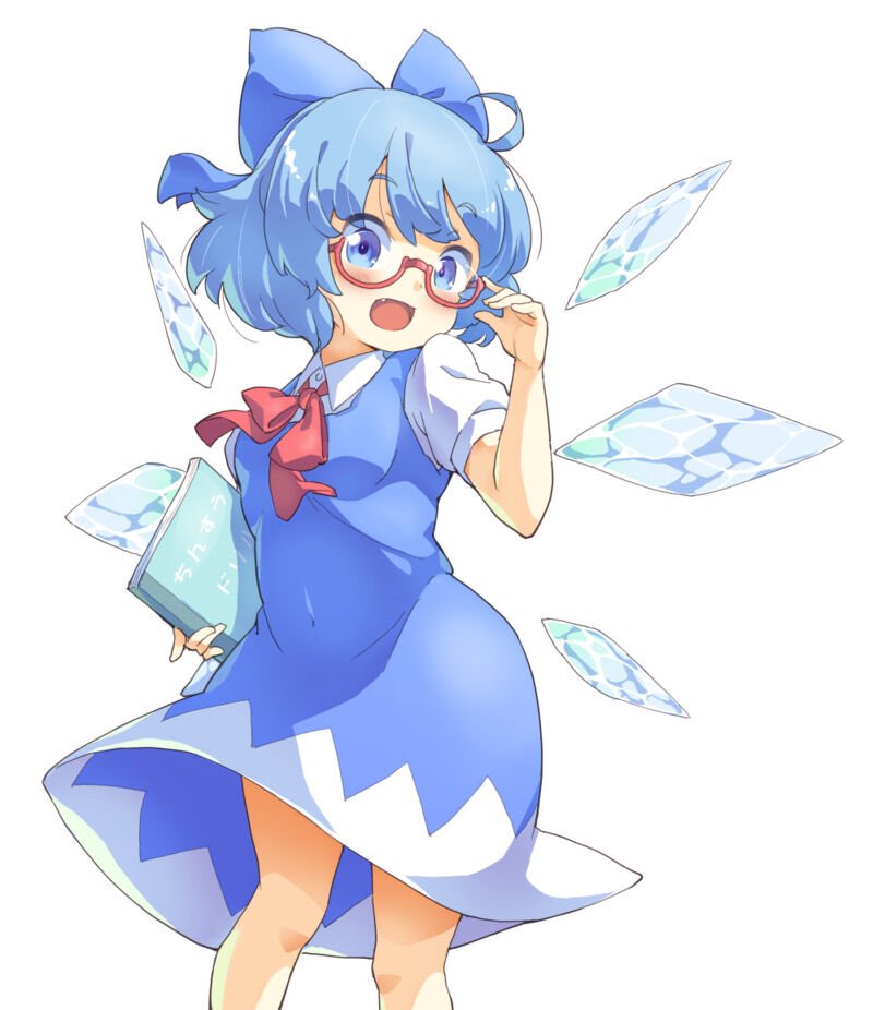 cirno (touhou and 1 more) drawn by tanasuke