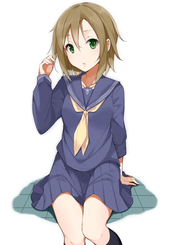 tada riina (idolmaster and 1 more) drawn by soburi