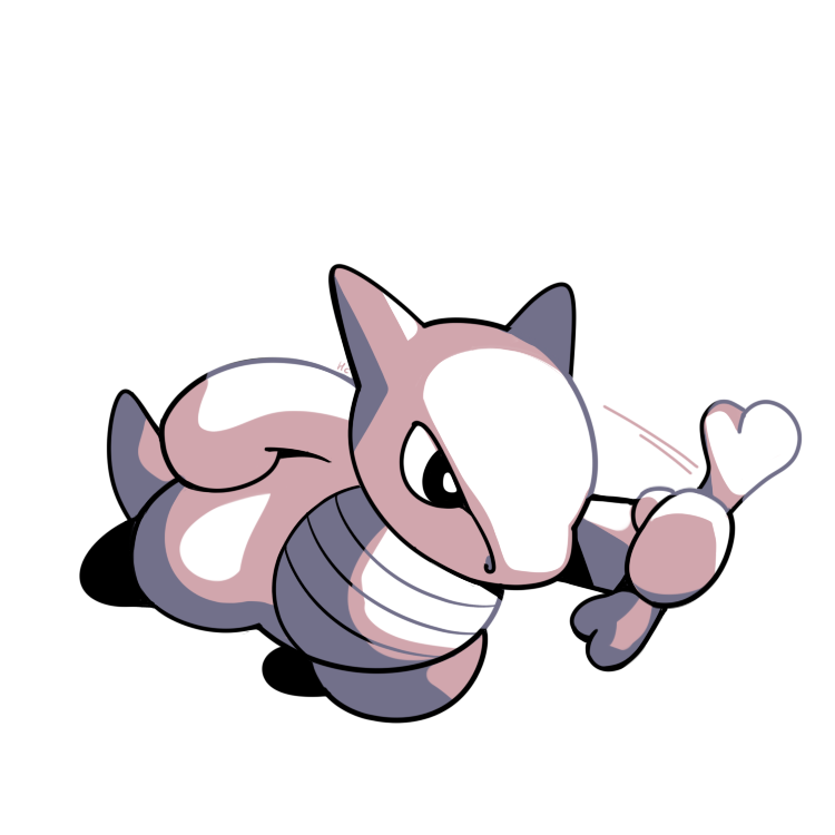 marowak (pokemon and 1 more) drawn by rumwik