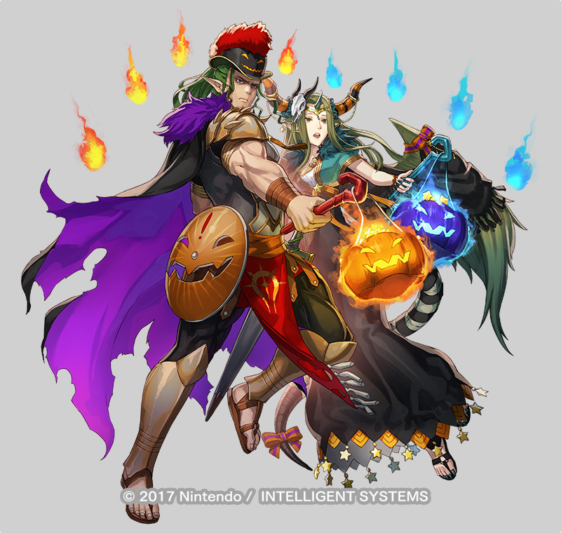 mila and duma (fire emblem and 2 more) drawn by dai-xt