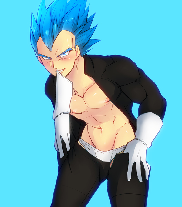 vegeta (dragon ball and 1 more) drawn by gacharunta
