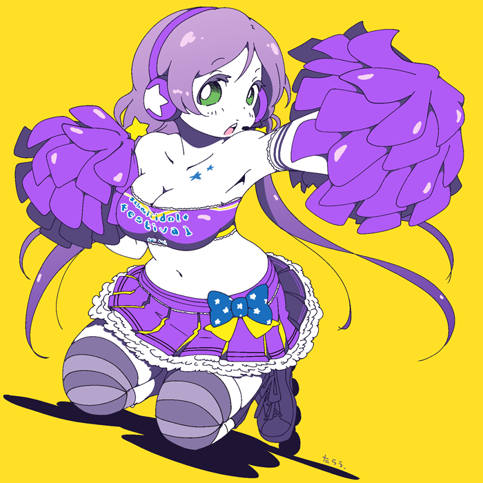 tojo nozomi (love live! and 2 more) drawn by karaagetarou