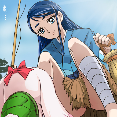 minazuki karen and milk (precure and 1 more) drawn by haruyama_kazunori