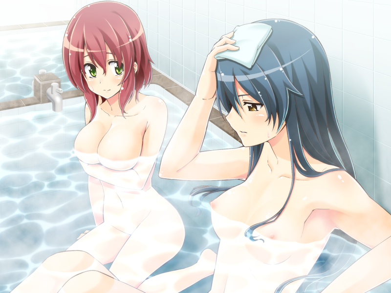 sakurai kanade and kaguya riho (deardrops) drawn by fujimaru_(bluebrand)