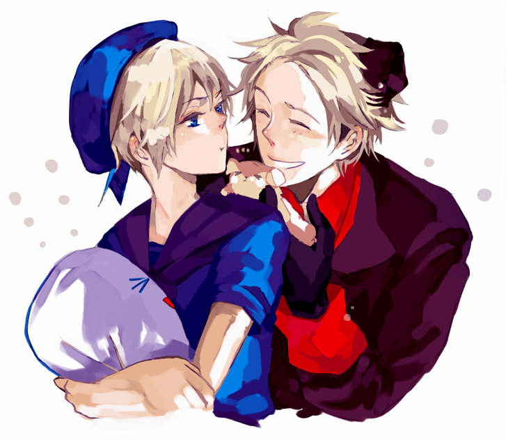 norway and denmark (axis powers hetalia) drawn by suou_(sdurorhr)