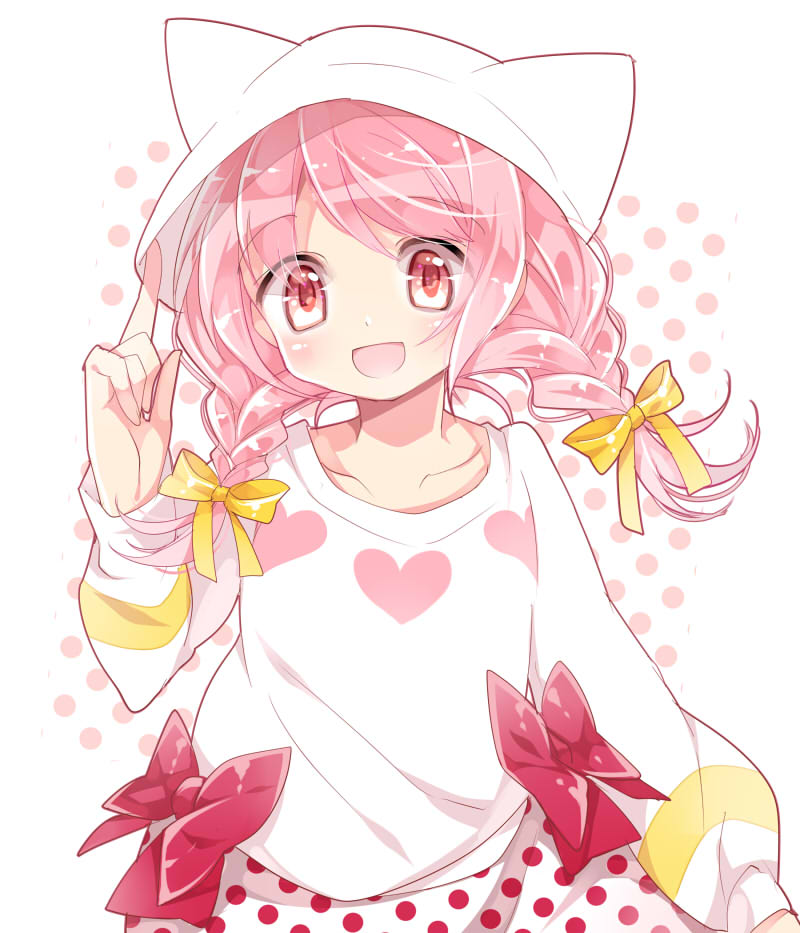 kaname madoka (mahou shoujo madoka magica) drawn by ayumaru_(art_of_life)