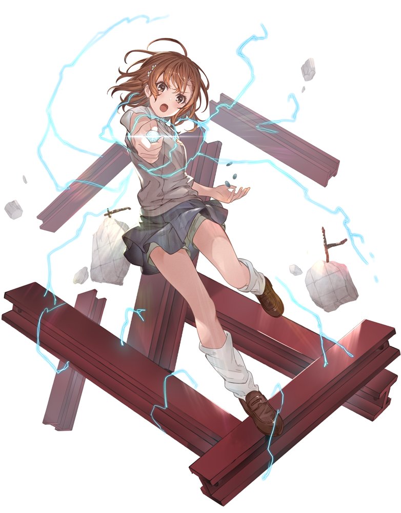 misaka mikoto (toaru majutsu no index and 1 more) drawn by keita_(kta0)
