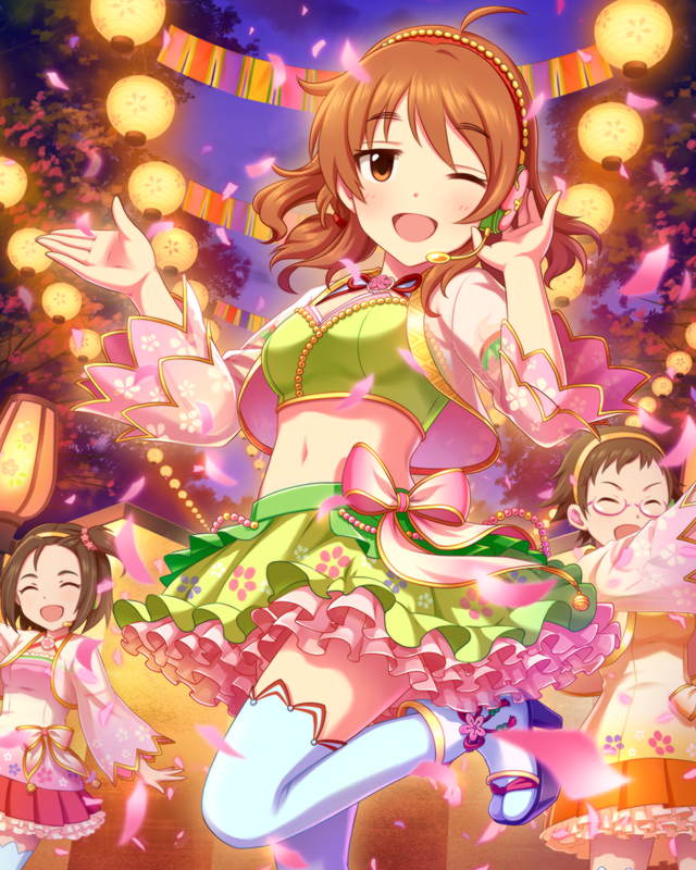 araki hina, yanase miyuki, and kitagawa mahiro (idolmaster and 1 more)