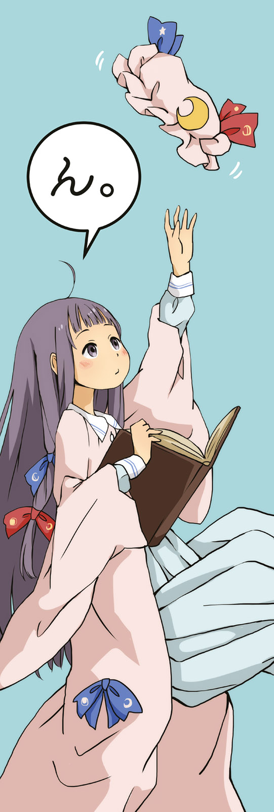 patchouli knowledge (touhou) drawn by chii-kun_(seedyoulater)