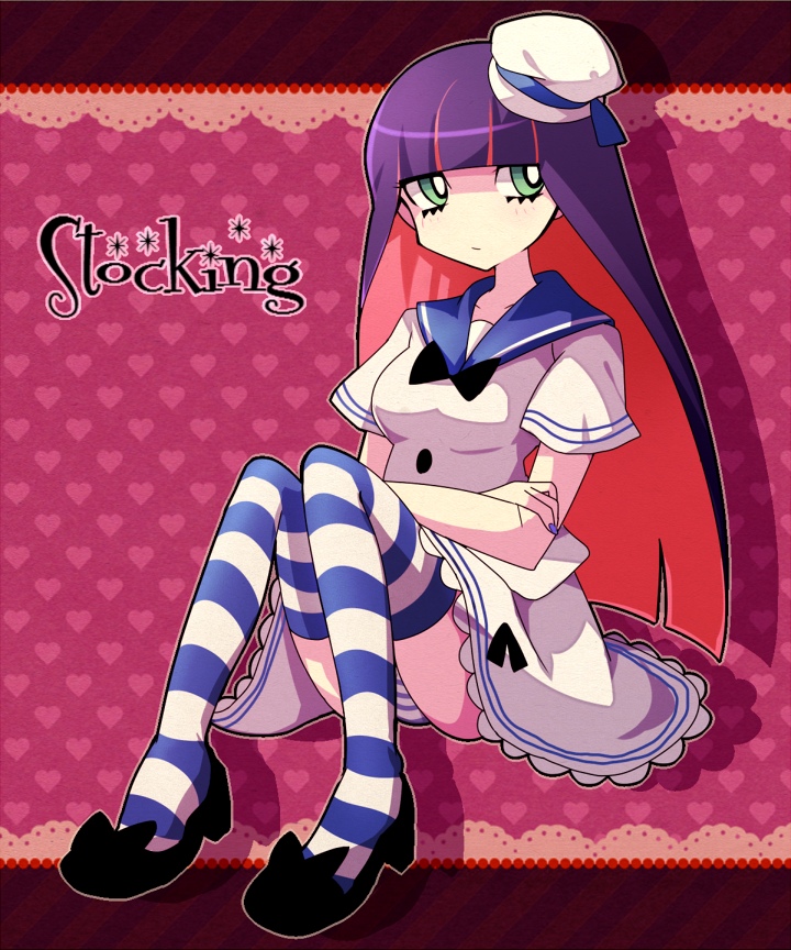 stocking (panty & stocking with garterbelt) drawn by kurami_(kohaku.)