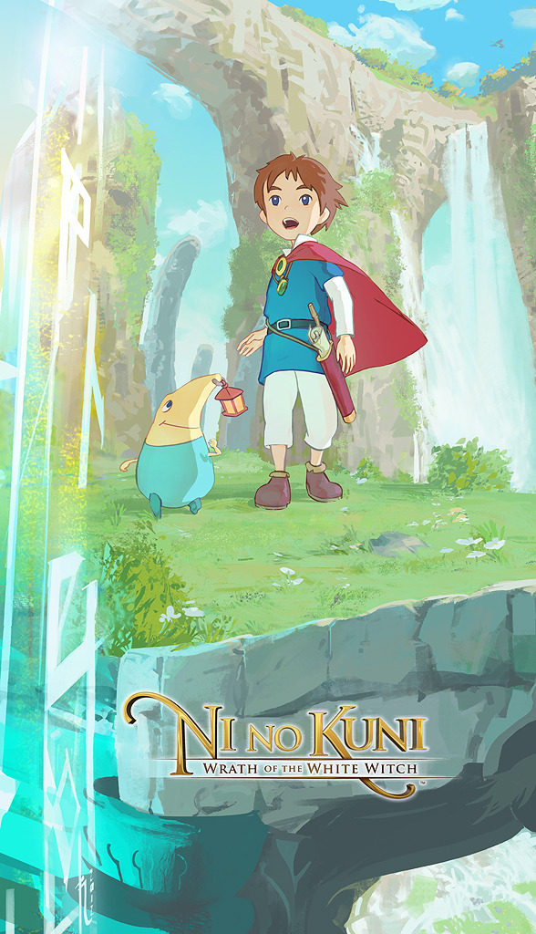 oliver and shizuku (ni no kuni) drawn by kinman_chan