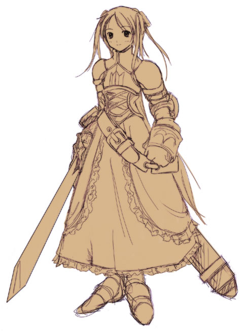agrias oaks (final fantasy and 1 more) drawn by tore_ishi